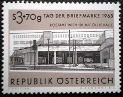 A1144 /  Ausztria 1963 Bélyegnap bélyeg postatiszta