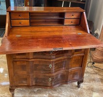 Biedermeier intarziás írószekreter 19. sz. vége