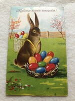 Antique, old graphic Easter postcard -10.
