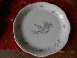 Zsolnay peach blossom pattern cake plate