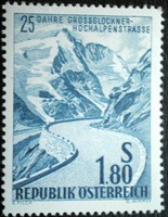 A1080 /  Ausztria 1960 Grossglockner magas alpesi út bélyeg postatiszta