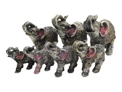7 elefánt kis szobor (70010)