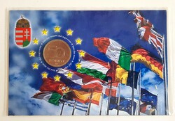 Accession to the European Union HUF 50 2004 first day mintage