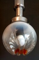 Vintage mazzega design chrome ceiling lamp negotiable
