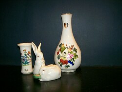 3 pieces of Herend porcelain are defective!