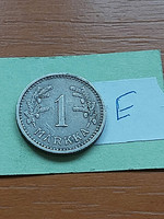 Finland 1 mark markka 1930 copper-nickel #e
