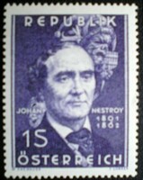 A1109 /  Ausztria 1962 Johann Nepomuk bélyeg postatiszta