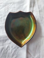 Zsolnay ring bowl shield sealed