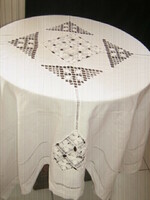 Wonderful antique needlework tablecloth