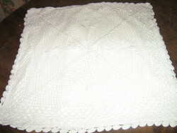 Beautiful handmade crochet pillow