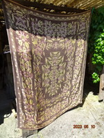 Antique table cloth bedspread 2-sided tapestry !!!! With a silky weave