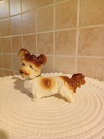 German porcelain dog figure