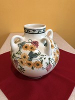 Ceramic four-handled vase