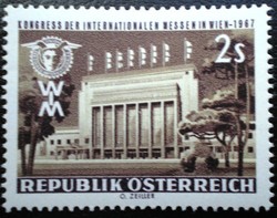 A1247 /  Ausztria 1967 Nemzetközi Vásárkongresszus bélyeg postatiszta