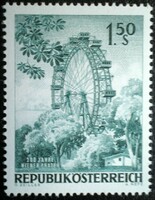 A1204 /  Ausztria 1966 A bécsi Práter bélyeg postatiszta