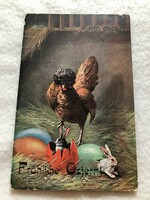 Antik, régi Húsvéti képeslap                                    -10.