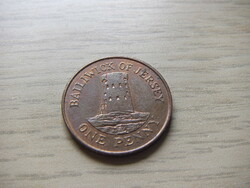 Jersey 1 pence 1990