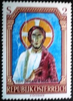 A1246 /  Ausztria 1967 Lambach freskók bélyeg postatiszta