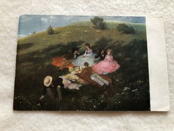 Antik, régi  Szinyei-Merse - Majális  képeslap -  1913                          -10.