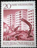 A1179 /  Ausztria 1965 Újjáépítés bélyeg postatiszta