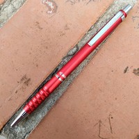 Retro metal case luxury ballpoint pen - rotring tikky (red)