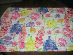 Beautiful vintage spring floral pillowcase