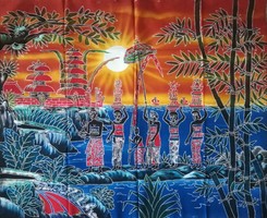 Indonesian batik image