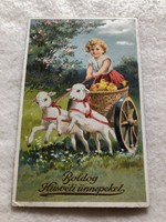 Antique, old Easter postcard -10.