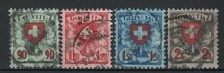 Switzerland 1957 mi 194x-197x €28.00