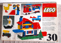 Retro LEGO Basic 30-1 alap építőkészlet - 1976 -