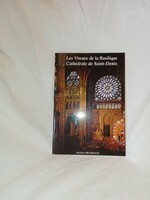 Les vitraux de la basilique de Saint-Denis - olvasatlan és hibátlan példány!!! - francia