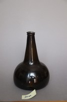 1720-50 körüli boros üveg palack / Dutch utility wine bottle circa 1720-50
