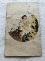 Antik, régi képeslap - Postatiszta                                  -10.