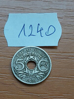 France 5 centimeter 1921 copper-nickel 1240