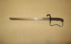 1861m gyalogtiszti szablya, kard megcsinkítva
