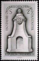A1250 / Austria 1967 land cadastre stamp post office