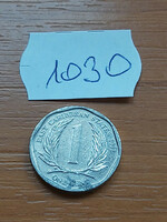 Eastern Caribbean States 1 cent 2002 alu. II. Queen Elizabeth 1030