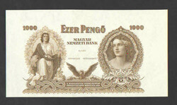 1000 pengő 1943. Szálasi Ferenc, TÖKÉLETES UNC!!