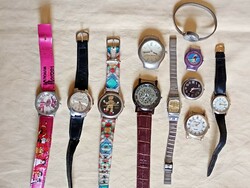 Wrist watch retro digital watch 11 pieces in one