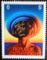 A1594 /  Ausztria 1978 Modern művészetek bélyeg postatiszta