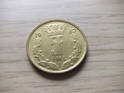 5 Francs 1987 Luxembourg