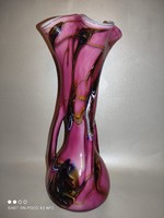 Magnificent unique glass vase of special shape and large size