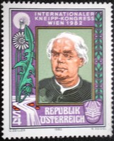 A1700 /  Ausztria 1982 Nemzetközi Kneipp Kongresszus bélyeg postatiszta