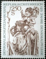 A1474 /  Ausztria 1975 Műemlékvédelem bélyeg postatiszta
