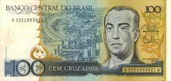 100 Cruzados 1987 Brazil unc