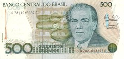 500 cruzados 1988 Brazilia UNC