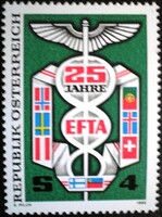 A1813 /  Ausztria 1985 EFTA bélyeg postatiszta
