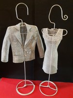 Special !Women's and men's coat and dress statue