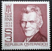 A1614 /  Ausztria 1979 Jodok Fink politikus bélyeg postatiszta