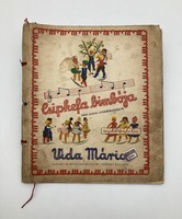Cipkefa bimbója, 1944: collection of children's games with folk songs, bartók and kodály with drawings by Mária vida